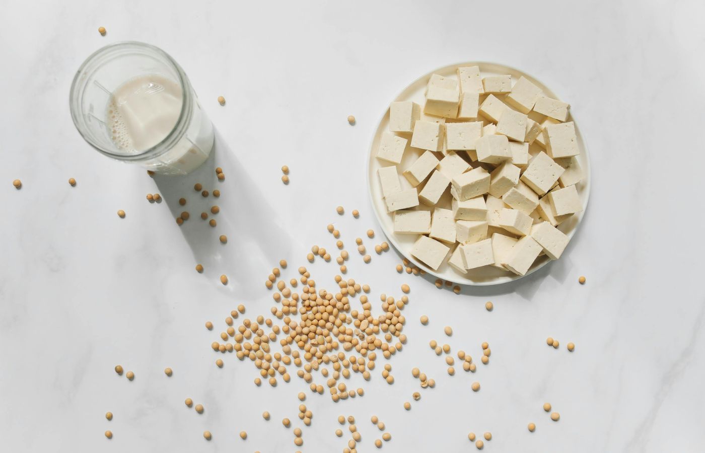 Photo Of Sliced Tofu On Bowl