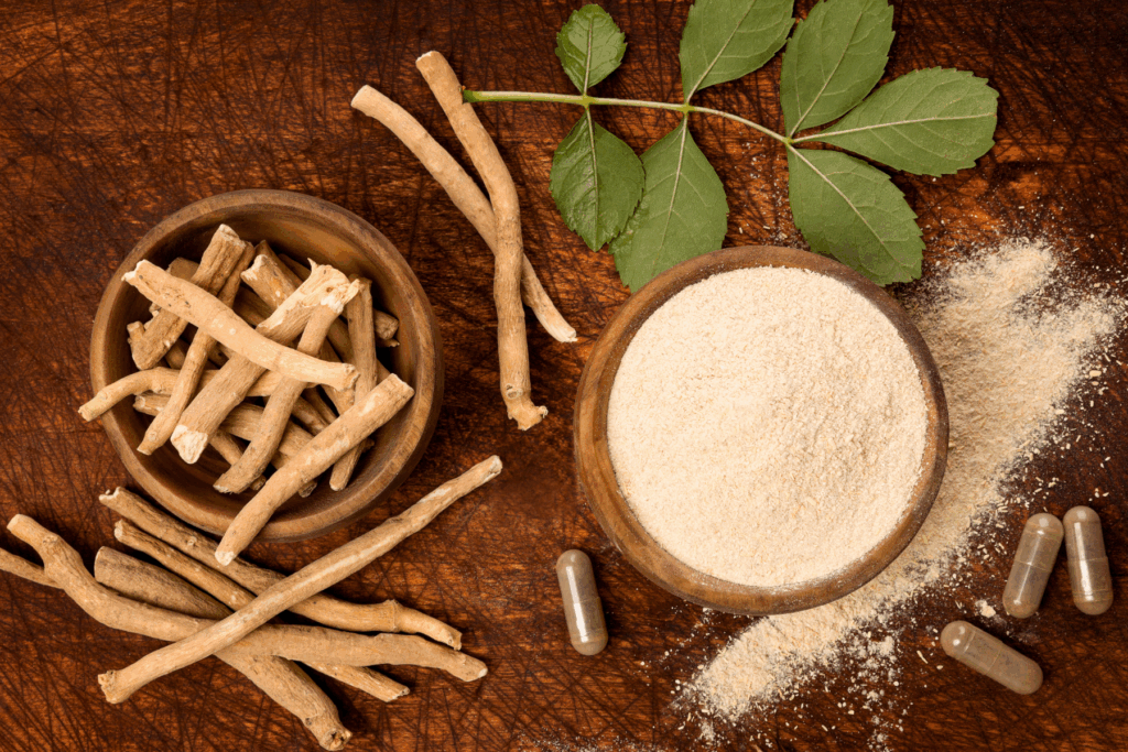 Ashwagandha superfood powder and root